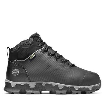 Timberland Férfi PRO Powertrain Sport Alloy Toe Met Guard Munkavédelmi Bakancs Fekete